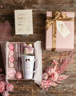 BRIDESMAID/BEST MAN BOX BRIDESMAID THANK YOU Bridesmaid thank You Box , Organic Spa Box, Caffee Latte Cup,   Bridesmaid Gift Spa set, Maid of Honor Gift Box Set 11