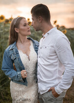 Text on the back, Name of the Bride, jeans wedding jacket denim bride custom 5