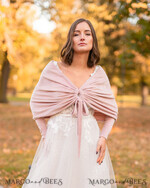 BRIDE bolero, robes, garter WEDDING BOLERO & SHRUGS Blush Pink Velvet  Wedding bolero long sleeve Shrug Women Wedding, Pink Velvet Wedding dress Topper, Bridal Sweater Coverup, Jacket for Bride,  Bridal Blouse Bridal Shrug 22