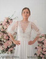 BRIDE bolero, robes, garter WEDDING BOLERO & SHRUGS Ivory Wedding bolero long sleeve Shrug Women Wedding, Wedding dress Topper, Bridal Sweater Coverup, Wedding Dress Topper,  Bridal Blouse Bridal Shrug8