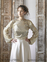 BRIDE bolero, robes, garter WEDDING BOLERO & SHRUGS Gold Sequin Wedding Bolero – Glamorous Long Sleeve Topper for Brides, Perfect for Autumn Weddings, New Year’s Eve Parties & Quinceañera Celebrations7
