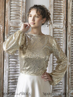 BRIDE bolero, robes, garter WEDDING BOLERO & SHRUGS Gold Sequin Wedding Bolero – Glamorous Long Sleeve Topper for Brides, Perfect for Autumn Weddings, New Year’s Eve Parties & Quinceañera Celebrations7
