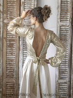BRIDE bolero, robes, garter WEDDING BOLERO & SHRUGS Gold Sequin Wedding Bolero – Glamorous Long Sleeve Topper for Brides, Perfect for Autumn Weddings, New Year’s Eve Parties & Quinceañera Celebrations7