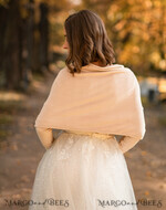 BRIDE bolero, robes, garter WEDDING BOLERO & SHRUGS Nude Velvet Wedding bolero long sleeve,Beige Shrug Women Wedding, Bridal Backless Cover, Jacket for Bride, Velvet Bridal Blouse Bridal Shrug 16