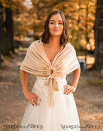 BRIDE bolero, robes, garter WEDDING BOLERO & SHRUGS Nude Velvet Wedding bolero long sleeve,Beige Shrug Women Wedding, Bridal Backless Cover, Jacket for Bride, Velvet Bridal Blouse Bridal Shrug 16