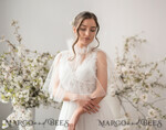 BRIDE bolero, robes, garter WEDDING BOLERO & SHRUGS Wedding Bolero Mesh, Wedding Mesh Shrug, Bridal Tulle wedding Coverup,  Wedding Dress Topper,  Bridal Capelet mesh12