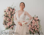 BRIDE bolero, robes, garter WEDDING BOLERO & SHRUGS Ivory Wedding bolero long sleeve Shrug Women Wedding, Bridal Sweater Cover, Jacket for Bride,  Bridal Blouse Bridal Shrug 10