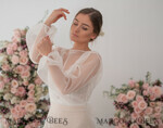 BRIDE bolero, robes, garter WEDDING BOLERO & SHRUGS Ivory Wedding bolero long sleeve Shrug Women Wedding, Bridal Sweater Cover, Jacket for Bride,  Bridal Blouse Bridal Shrug 10