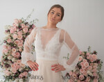 BRIDE bolero, robes, garter WEDDING BOLERO & SHRUGS Ivory Wedding bolero long sleeve Shrug Women Wedding, Bridal Sweater Cover, Jacket for Bride,  Bridal Blouse Bridal Shrug 10