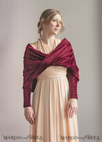 BRIDE bolero, robes, garter WEDDING BOLERO & SHRUGS maroon burgundy marsala velvet bolero with sleeves for bridesmaid, Wedding dress topper for maid of honour, cover for wedding dress, perfect white wedding bolero, velvet wedding bolero10