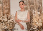 BRIDE bolero, robes, garter WEDDING BOLERO & SHRUGS Lace Wedding Bolero Long Sleeve, Wedding Puff Sleeve Mesh Shrug, Bridal Bishop sleeved wedding  Lace Coverup, Lace Blouse for Bride,  Bridal Capelet mesh25