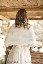 BRIDE bolero, robes, garter WEDDING BOLERO & SHRUGS cover for wedding dress, wedding bolero, white wedding jacket, detachable sleeve4