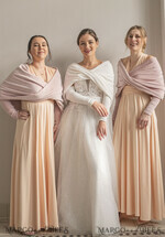 BRIDE bolero, robes, garter WEDDING BOLERO & SHRUGS blush Pink velvet bolero with sleeves for bridesmaid, Wedding dress topper for maid of honour, cover for wedding dress, perfect white wedding bolero, velvet wedding bolero7