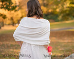 BRIDE bolero, robes, garter WEDDING BOLERO & SHRUGS Ivory Wedding bolero long sleeve Shrug Women Wedding, Wedding dress Topper, Bridal Sweater Coverup, Jacket for Bride,  Bridal Blouse Bridal Shrug 26