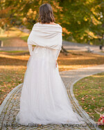 BRIDE bolero, robes, garter WEDDING BOLERO & SHRUGS Ivory Wedding bolero long sleeve Shrug Women Wedding, Wedding dress Topper, Bridal Sweater Coverup, Jacket for Bride,  Bridal Blouse Bridal Shrug 26