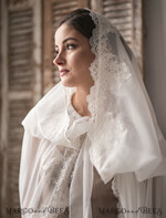 BRIDE bolero, robes, garter WEDDING BOLERO & SHRUGS Lace  Bridal wedding Coverup,  Wedding Dress Topper, Bridal Capelet10