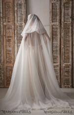 BRIDE bolero, robes, garter WEDDING BOLERO & SHRUGS Lace  Bridal wedding Coverup,  Wedding Dress Topper, Bridal Capelet10