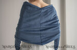 BRIDE bolero, robes, garter WEDDING BOLERO & SHRUGS navy blue velvet bolero with sleeves for bridesmaid, Wedding dress topper for maid of honour, cover for wedding dress, perfect white wedding bolero, velvet wedding bolero8