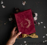 WEDDING INVITATIONS Invitations for VIP/ boxed Invites for Parents Burgundy Boxed Wedding Invitation set ,3D Golden Plexi Wedding Invitation Suite Luxury Box, Elegant Boho Velvet Wedding Cards, Bespoke Golden Invites26