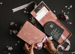 WEDDING INVITATIONS Invitations for VIP/ boxed Invites for Parents Arch Acrylic  Wedding Invitations in velvet box, Black Plexi Glamour Wedding Invitation Suite Luxury Box, Moon Stars Elegant Velvet Wedding Cards34