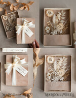 WEDDING INVITATIONS Invitations for VIP/ boxed Invites for Parents Natural Dried Flowers Wedding Invitations in velvet box, Plexi Glamour Boxed Wedding Invitation Suite Luxury, Romantic Velvet Wedding Cards, Bespoke Golden Invites41