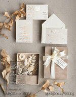 WEDDING INVITATIONS Invitations for VIP/ boxed Invites for Parents Natural Dried Flowers Wedding Invitations in velvet box, Plexi Glamour Boxed Wedding Invitation Suite Luxury, Romantic Velvet Wedding Cards, Bespoke Golden Invites41