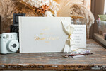 WEDDING GUEST BOOKS Velvet Instax Guestbook Modern Ivory Instax velvet Wedding GuestBook Gold, Large Instant Wedding Guest Book, Polaroid velvet Guestbook9