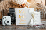 WEDDING GUEST BOOKS Velvet Instax Guestbook elegant Ivory Gold Instax Wedding GuestBook, Large Instant Velvet Wedding Guest Book, Polaroid velvet Guestbook Golden wedding8