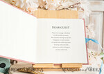 HOCHZEITS-GÄSTEBÜCHER Samtkissen Instax Gästebuch maßgeschneiderte Bestellung Instax Samt Hochzeits-Gästebuch und Plexi-Schild, großes Sofort-Hochzeits-Gästebuch, kastanienbraunes Polaroid-Samt-Gästebuch Marsala Golden Hochzeit11