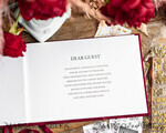 WEDDING GUEST BOOKS Velvet Instax Guestbook Luxury Burgundy Instax velvet Wedding GuestBook Gold, Large Instant Wedding Guest Book, Marsala Polaroid velvet Guestbook9