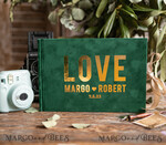 WEDDING GUEST BOOKS Velvet Instax Guestbook Luxury Emeral Green Instax velvet Wedding GuestBook Gold, Large Instant Wedding Guest Book, Greenery Gold Polaroid velvet Guestbook5
