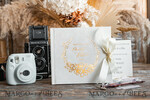 WEDDING GUEST BOOKS Velvet Instax Guestbook Elegant ivory Instax velvet Wedding GuestBook Gold, Large Instant Wedding Guest Book, Polaroid velvet Guestbook Golden wedding8