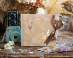 WEDDING GUEST BOOKS Velvet Instax Guestbook Nude Boho  Instax velvet Wedding GuestBook Gold, Beige Instant Wedding Guest Book, Polaroid velvet Guestbook  Taupe Golden wedding10