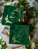 WEDDING GUEST BOOKS Velvet Instax Guestbook Boho green Pink Instax velvet Wedding GuestBook Gold, Velvet photo box Instant Wedding Guest Book, Polaroid velvet Guestbook Pink photo box Golden wedding17