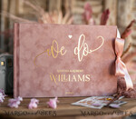 WEDDING GUEST BOOKS Velvet Instax Guestbook Luxury Blush Pink Instax velvet Wedding GuestBook Gold, Golden Large Instant Wedding Guest Book, Velvet Pink Polaroid velvet Guestbook12