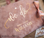 WEDDING GUEST BOOKS Velvet Instax Guestbook Luxury Blush Pink Instax velvet Wedding GuestBook Gold, Golden Large Instant Wedding Guest Book, Velvet Pink Polaroid velvet Guestbook12