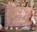 WEDDING GUEST BOOKS Velvet Instax Guestbook Luxury Blush Pink Instax velvet Wedding GuestBook Gold, Golden Large Instant Wedding Guest Book, Velvet Pink Polaroid velvet Guestbook12