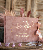 WEDDING GUEST BOOKS Velvet Instax Guestbook Luxury Blush Pink Instax velvet Wedding GuestBook Gold, Golden Large Instant Wedding Guest Book, Velvet Pink Polaroid velvet Guestbook12