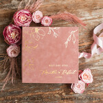 WEDDING GUEST BOOKS Velvet Instax Guestbook Boho Blush Pink Instax velvet Wedding GuestBook Gold, Velvet photo box Instant Wedding Guest Book, Polaroid velvet Guestbook Pink photo box Golden wedding14
