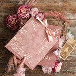 WEDDING GUEST BOOKS Velvet Instax Guestbook Boho Blush Pink Instax velvet Wedding GuestBook Gold, Velvet photo box Instant Wedding Guest Book, Polaroid velvet Guestbook Pink photo box Golden wedding14