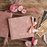 WEDDING GUEST BOOKS Velvet Instax Guestbook Boho Blush Pink Instax velvet Wedding GuestBook Gold, Velvet photo box Instant Wedding Guest Book, Polaroid velvet Guestbook Pink photo box Golden wedding14