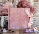 HOCHZEITS-GÄSTEBÜCHER Samtkissen Instax Gästebuch Elegantes Blush Pink Instax Samt Hochzeits-Gästebuch Gold, großes Instant-Hochzeits-Gästebuch, Polaroid Samt-Gästebuch Pink Golden Hochzeit8