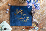 HOCHZEITS-GÄSTEBÜCHER Samtkissen Instax Gästebuch Marineblaue Boho Instax Samt Hochzeitsgäste Buch Gold, Dunkelblaue Sofort Hochzeitsgäste Buch, Polaroid Samt Gästebuch Blau Goldene Hochzeit9