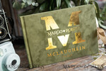 WEDDING GUEST BOOKS Velvet Instax Guestbook Luxury Olive Blue Instax velvet Wedding GuestBook Gold, Large Instant Wedding Guest Book, Tuscany Polaroid velvet Guestbook9