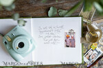WEDDING GUEST BOOKS Velvet Instax Guestbook Luxury Instax velvet Wedding GuestBook Gold, Large Instant Wedding Guest Book, Polaroid velvet Guestbook Olive tuscany wedding7