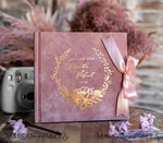 WEDDING GUEST BOOKS Velvet Instax Guestbook Boho Blush Pink Instax velvet Wedding GuestBook Gold, Large Instant Wedding Guest Book, Polaroid velvet Guestbook Pink Golden wedding9