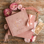 WEDDING GUEST BOOKS Velvet Instax Guestbook Luxury Blush Pink Instax velvet Wedding Guest Book Gold, Velvet photo box Instant Wedding Guest Book, Polaroid velvet Guest book Pink photo box Golden wedding10