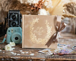 HOCHZEITS-GÄSTEBÜCHER Samtkissen Instax Gästebuch Luxus Hochzeits-Gästebuch Boho Nude Instax Samt Hochzeits-Gästebuch Gold, Großes Sofort-Hochzeits-Gästebuch, Polaroid Samt Gästebuch Beige Golden Hochzeit9