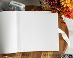 WEDDING GUEST BOOKS Velvet Instax Guestbook terracotta Gold Presonalised Wedding Guest Book, Velvet Memory Photo Booh Book, Fall Wedding, Polaroid velvet Guest book 17