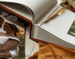 WEDDING GUEST BOOKS Velvet Instax Guestbook terracotta Gold Presonalised Wedding Guest Book, Velvet Memory Photo Booh Book, Fall Wedding, Polaroid velvet Guest book 17